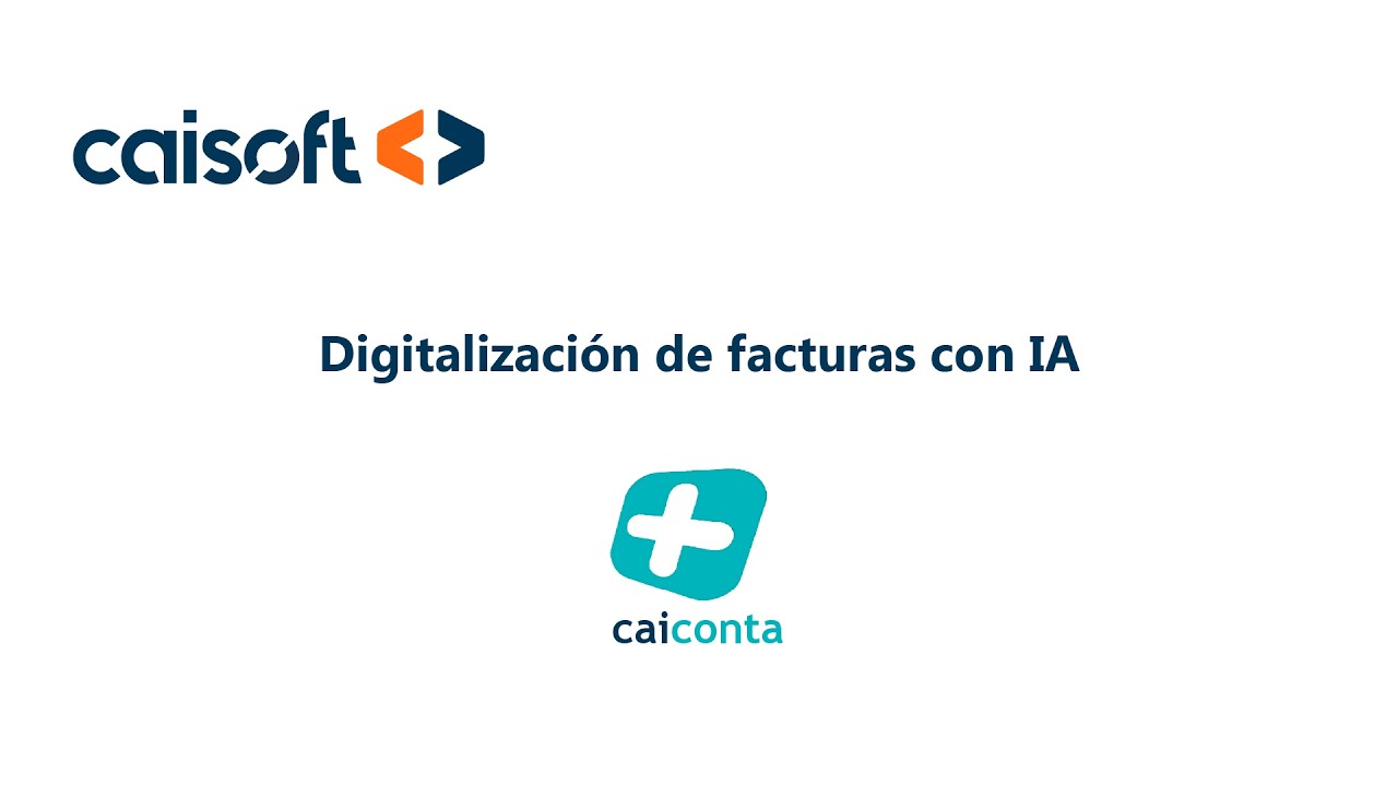 🎥 Módulo de digitalización de facturas con IA | CAICONTA escritorio