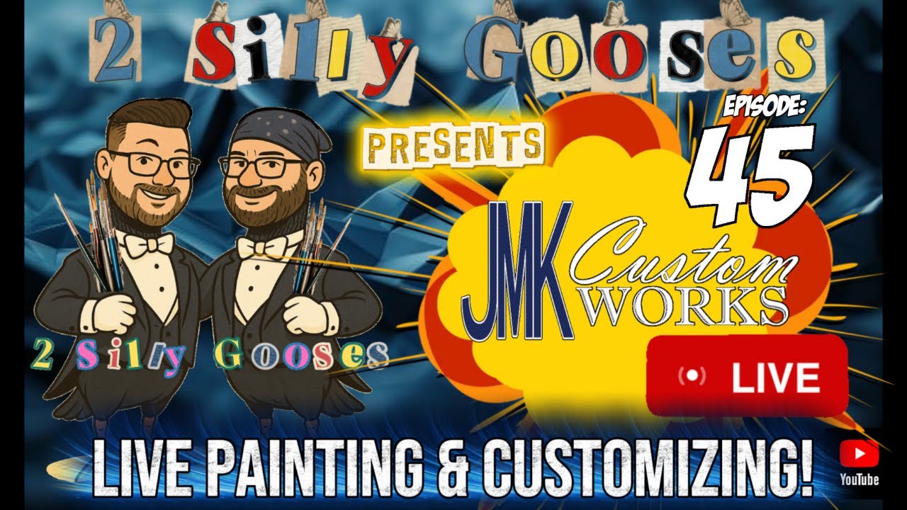 JMK Custom Works -LIVE EP45 with 2 Silly Gooses! Improved Classified Leatherneck PT2