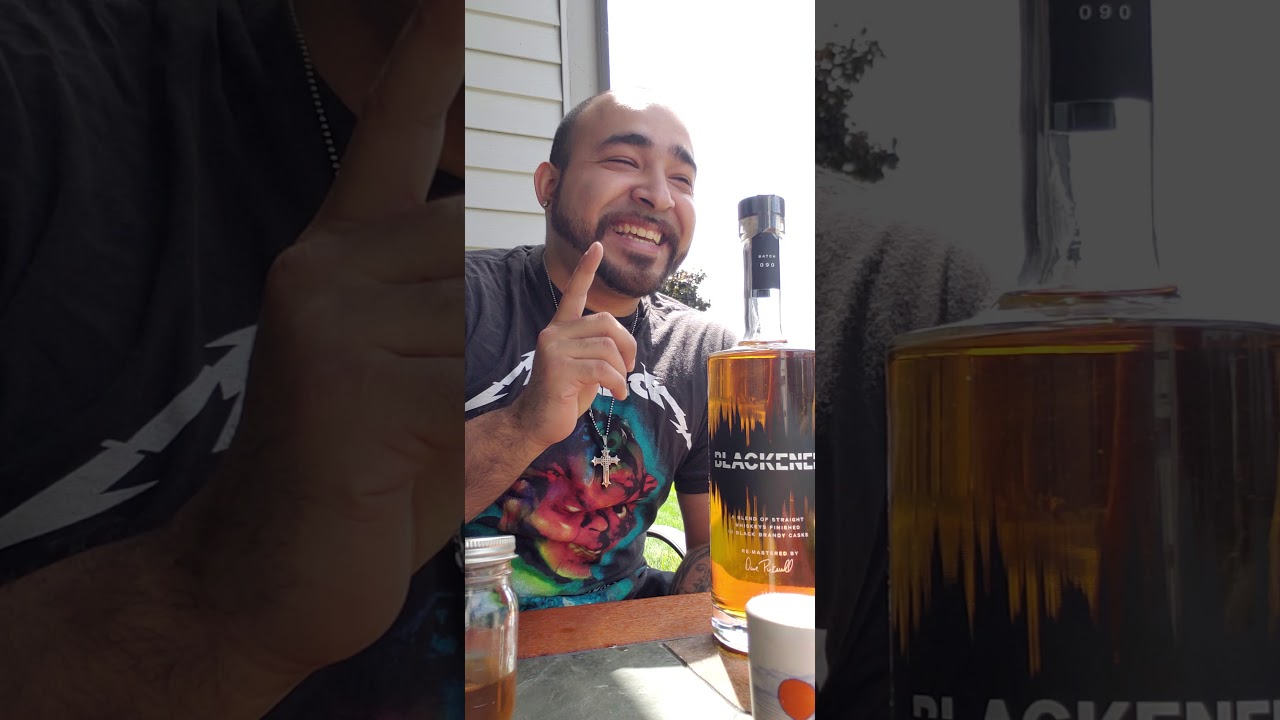 The Taste testing of Metallica BLACKENED WHISKEY🤘
