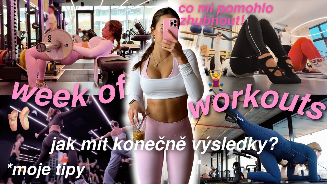 MOJE WORKOUT RUTINA - JAK SE MI POVEDLO ZHUBNOUT? ✨ | cvičení, jídlo, moje fitness cíle & tipy