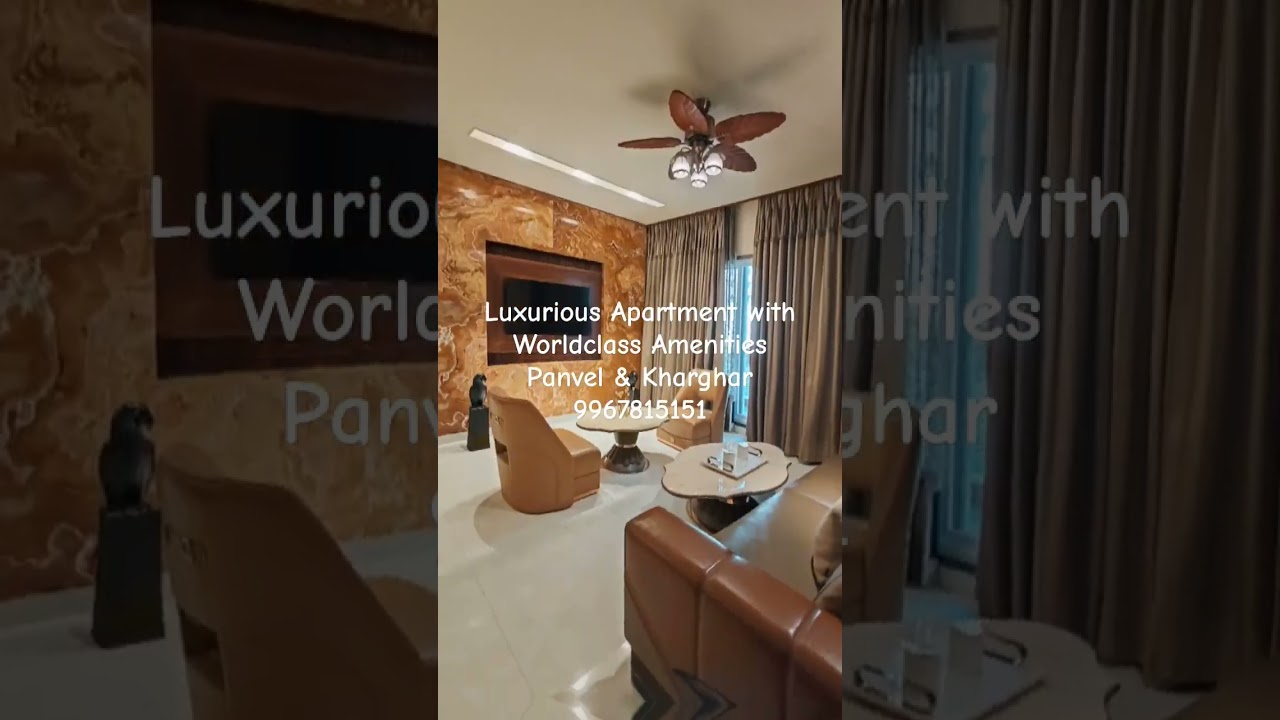 luxurious apartments with Worldclass amenities in panvel & kharghar location