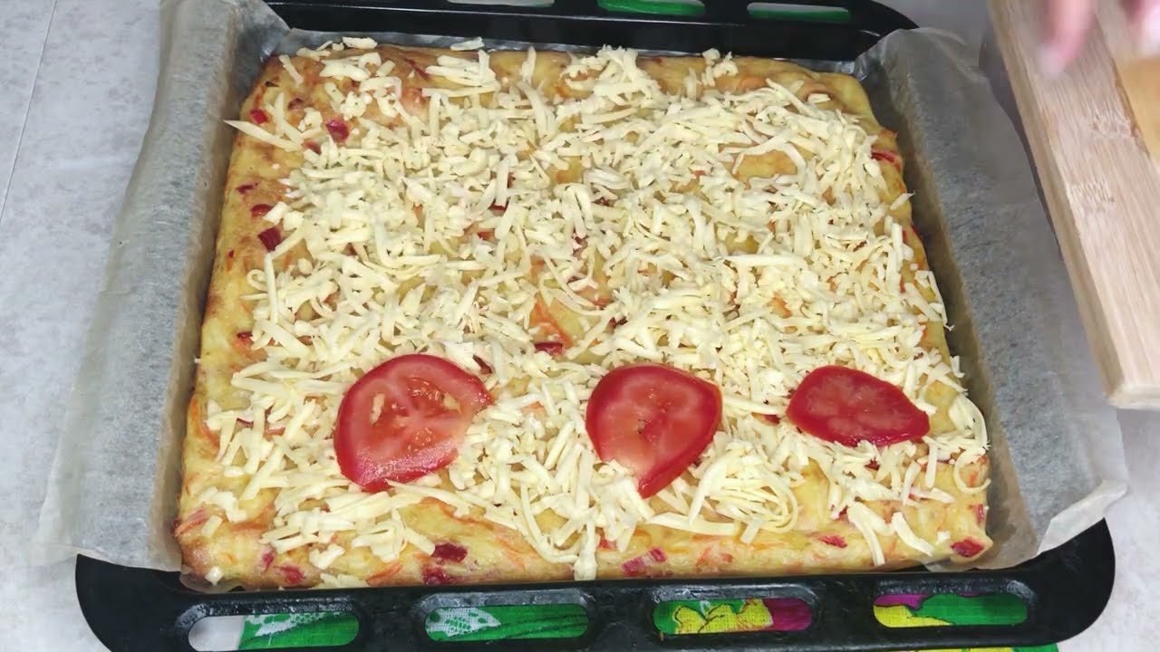Besser als Pizza! Einfach 3 Kartoffeln reiben bereiten! Einfaches und schnelles Rezept!