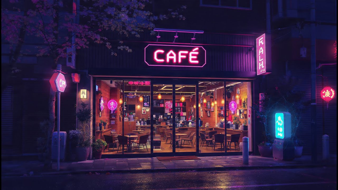 Deep Night Work | Coffee Shop Ambience