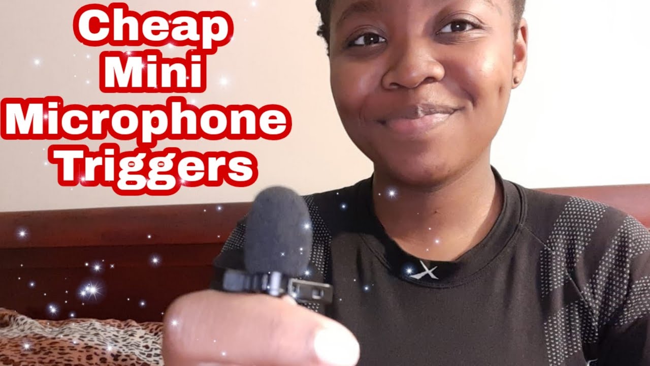 ASMR Cheap Mini Mic Triggers | Mic test | Trigger assortment ✨