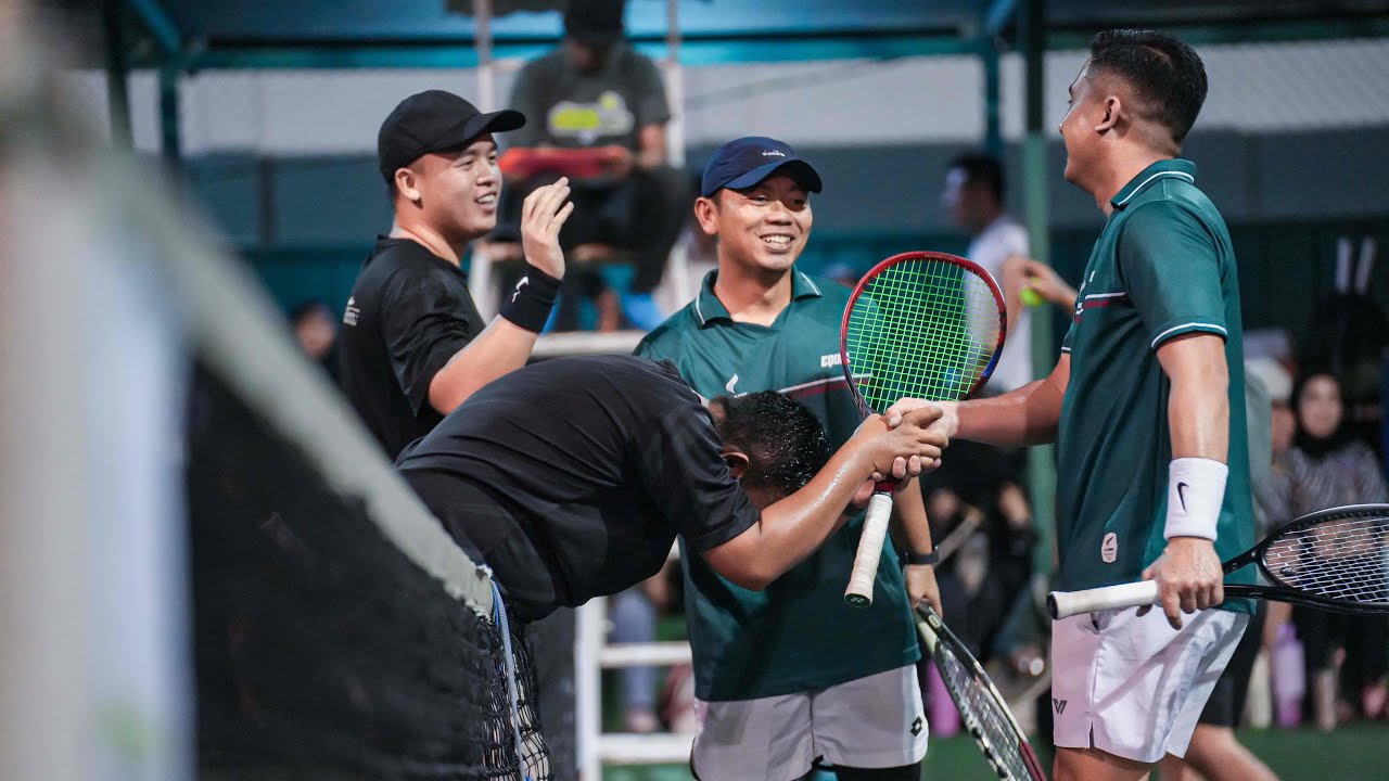 Round I Tennis Santai Club | Rendy & Dili (Samarinda) VS Surya & Syaiful (Balikpapan) 4-3