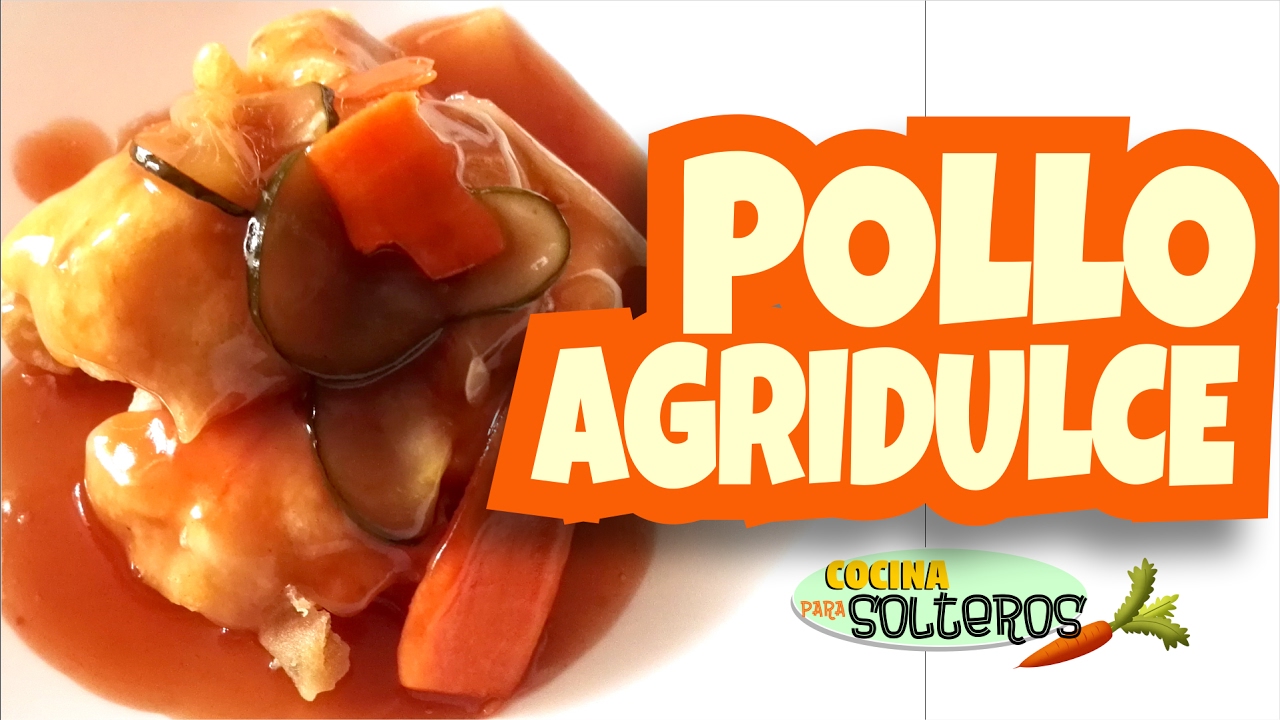 POLLO AGRIDULCE (COMIDA CHINA - RECETA FÁCIL)