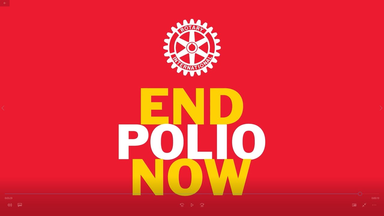 END POLIO NOW | Thank you Rotary