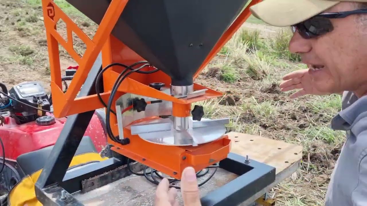 La herramienta ideal para la siembra de tus pastos.