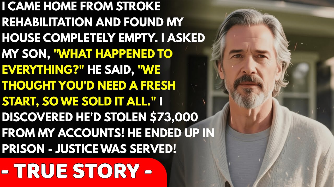 I Came Home from Stroke Rehab to an Empty House. My Son Said, 