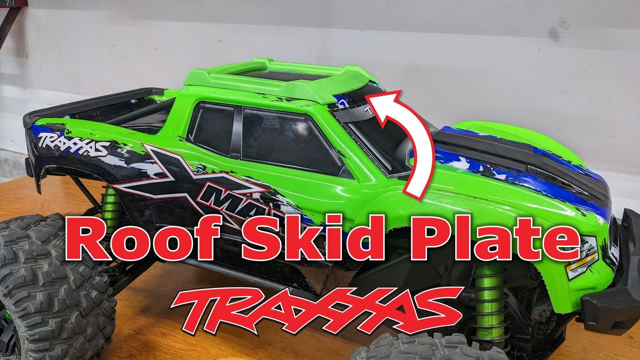 How To Install Roof Skid Plate on Traxxas RC Car (XMaxx)