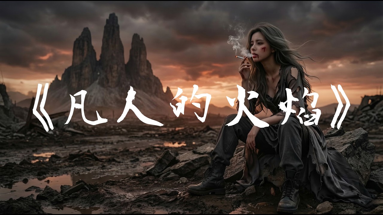 《凡人的火焰》You are reading, I am bleeding｜沐霧月｜ (Official Lyric Audio)