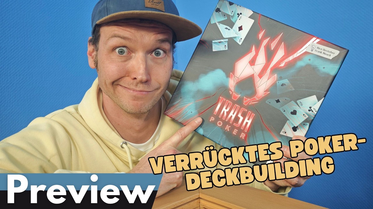 Trash Poker &ndash; Brettspiel &ndash; Preview - Spieleschmiede
