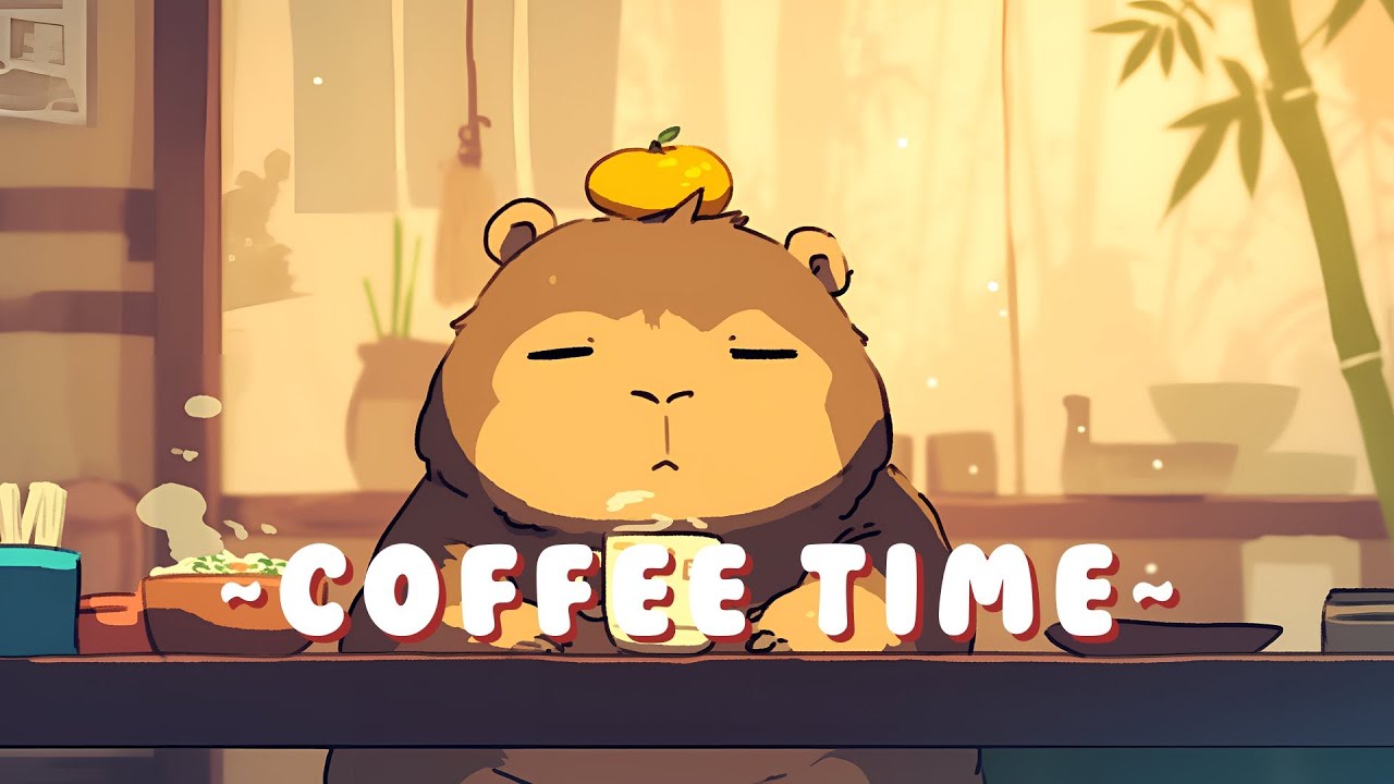 Capybara Lofi Radio - Calming Beats & Melodies ~ Peaceful Flow ~ 🎵 💫 | High Quality