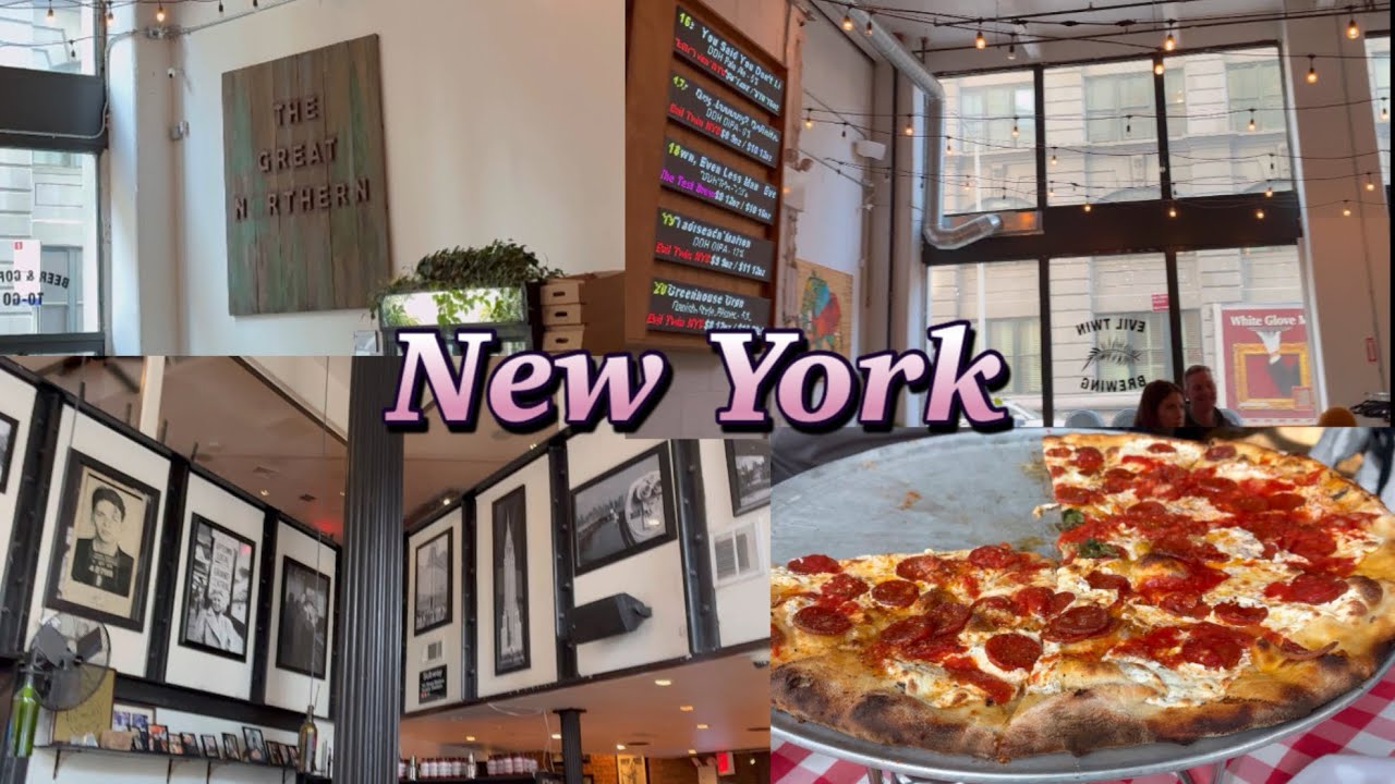 NY Vlog 뉴욕 브이로그 | Grimaldi Pizzeria 그리말디 피자리아 브루클린 덤보 | Evil Twin Dumb Brewery 브루클린 덤보 로컬 브루어리