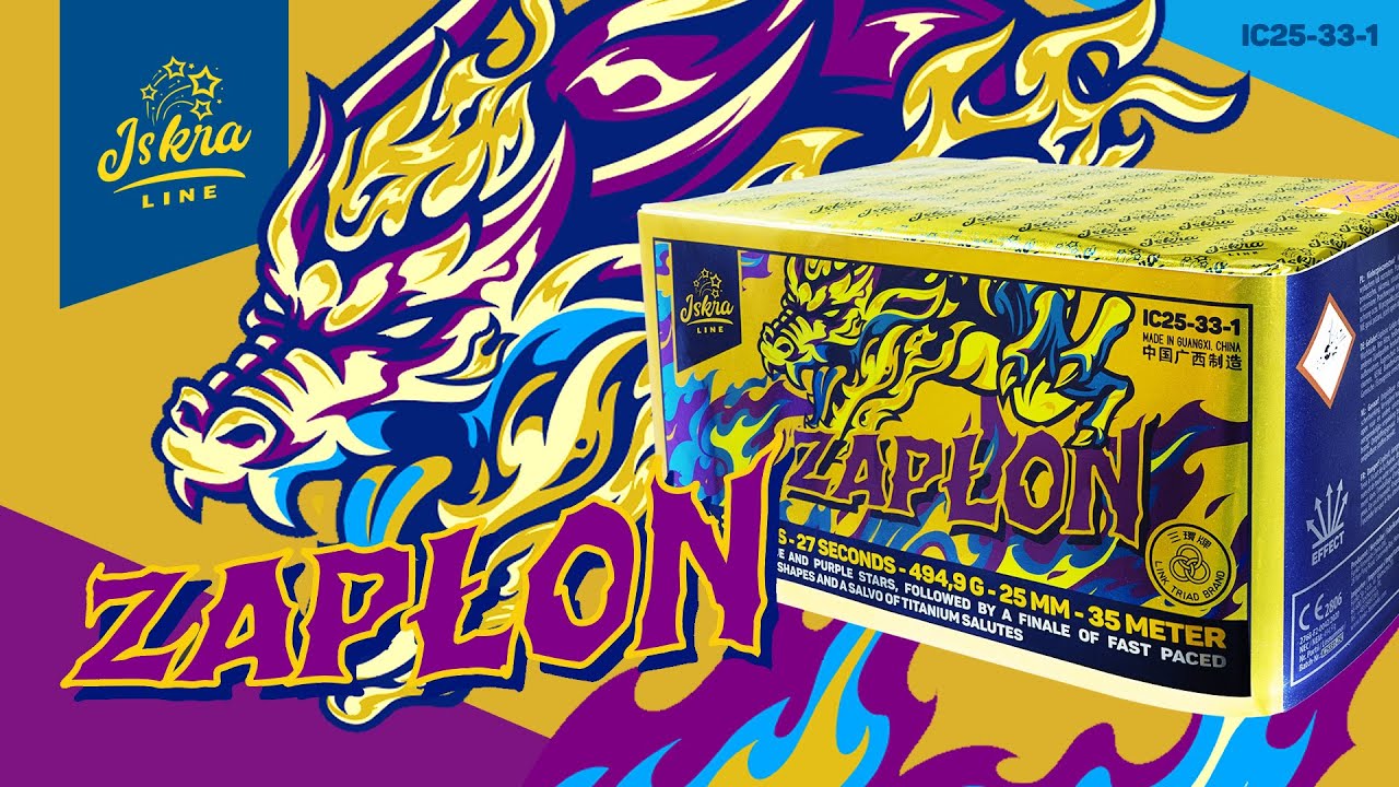 Zapłon  - IC25-33-1 - Battery of shot tubes Cat F2 - Batch 2025**