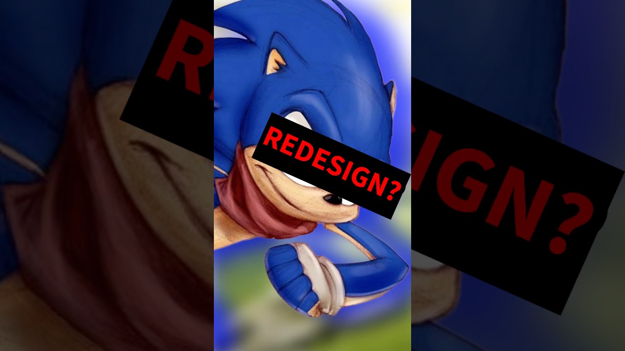 НОВЫЙ ОБНОВЛЕННЫЙ ДИЗАЙН Соника?!? #sonicthehedgehog #sonic4 #fyp #movie #character