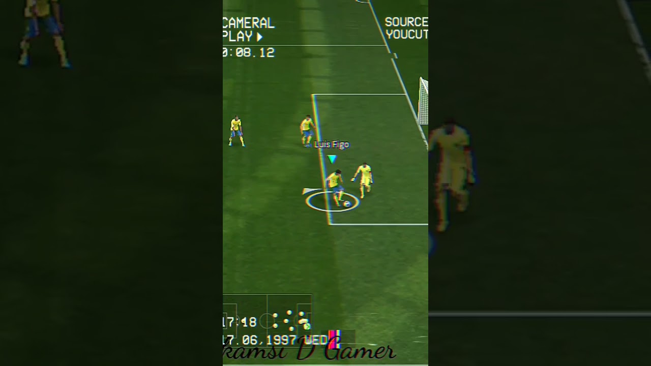 Luis Figo Dribble Pes efootball 24  #football #dls24 #cr7 #messi #pesskills