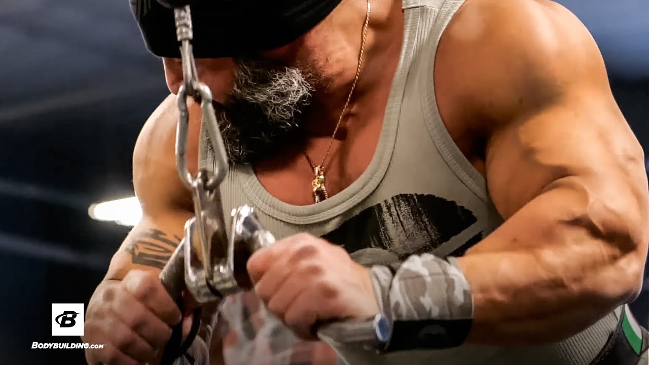 Old School Biceps & Triceps Workout | Guy Cisternino & Branch Warren