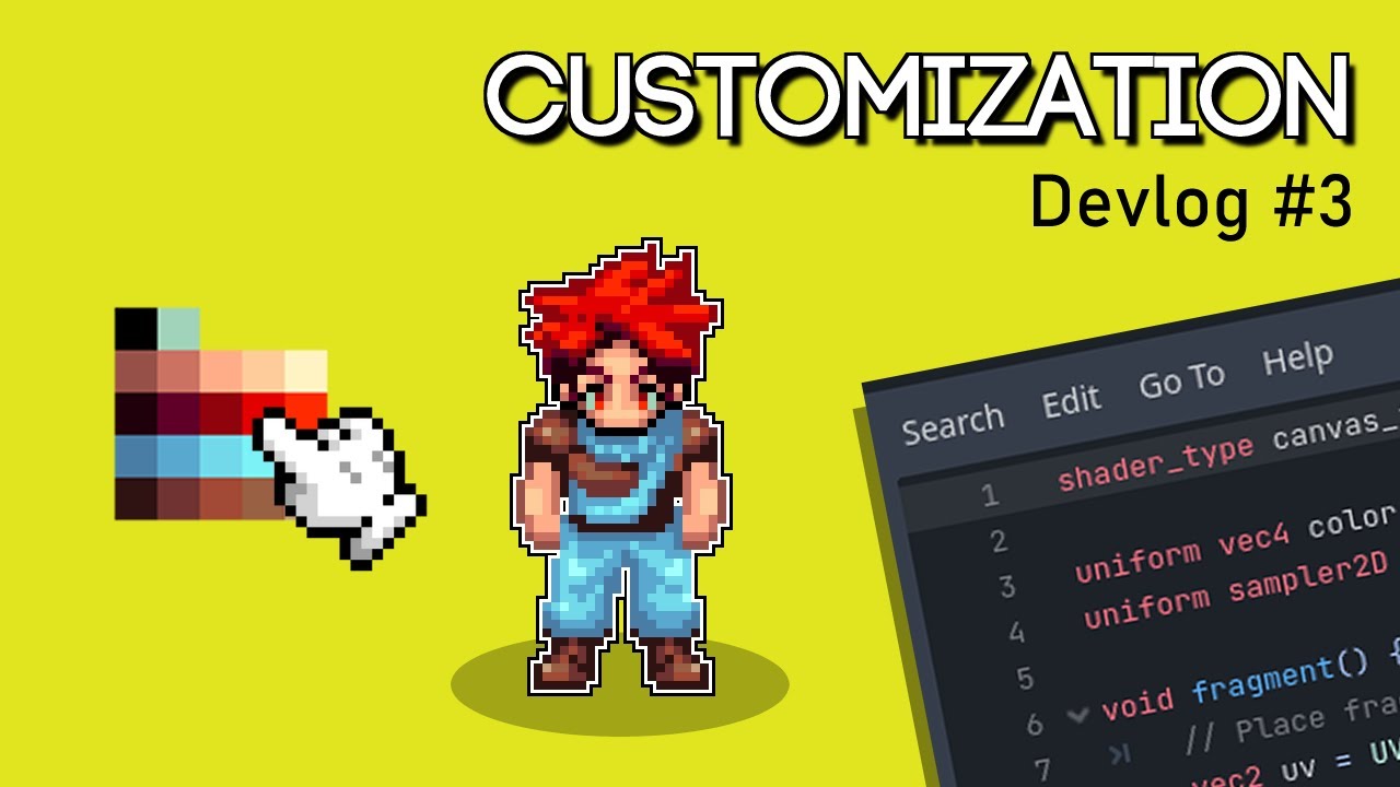 How I Made Palette Pixel Shader From Scratch in Godot