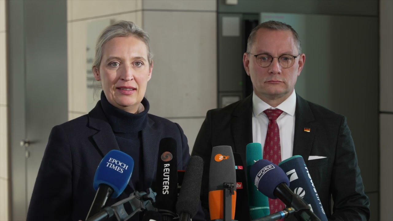 Ein schwarzer Tag für Deutschland! - Presseerklärung von Alice Weidel und Tino Chrupalla - AfD