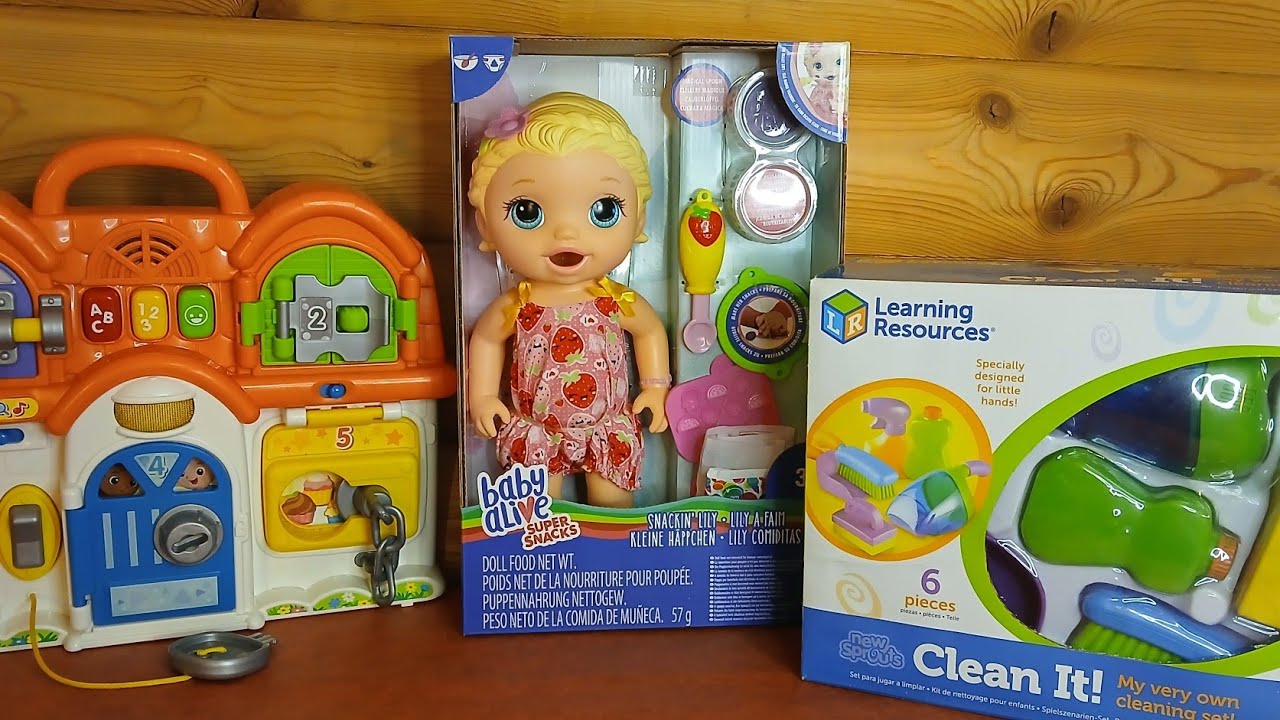 Satisfying with unboxing. Review baby alive super snacks. Snackin Lily