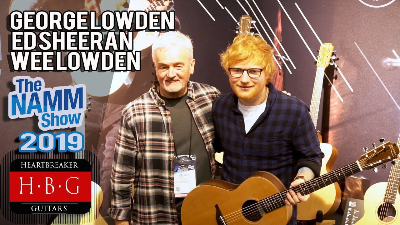 Lowden Sheeran Guitar Heartbreaker Guitars Interviews George Lowden at NAMM 2019