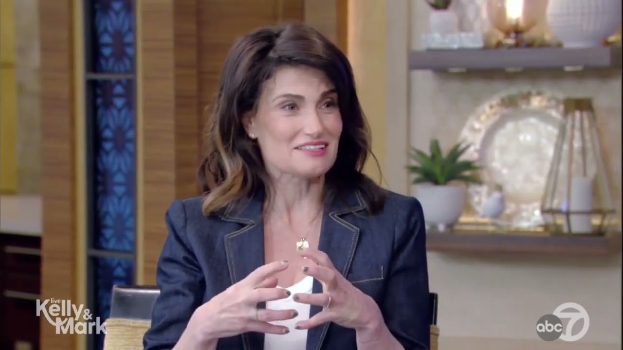 Idina Menzel on Live with Kelly & Mark (2024)