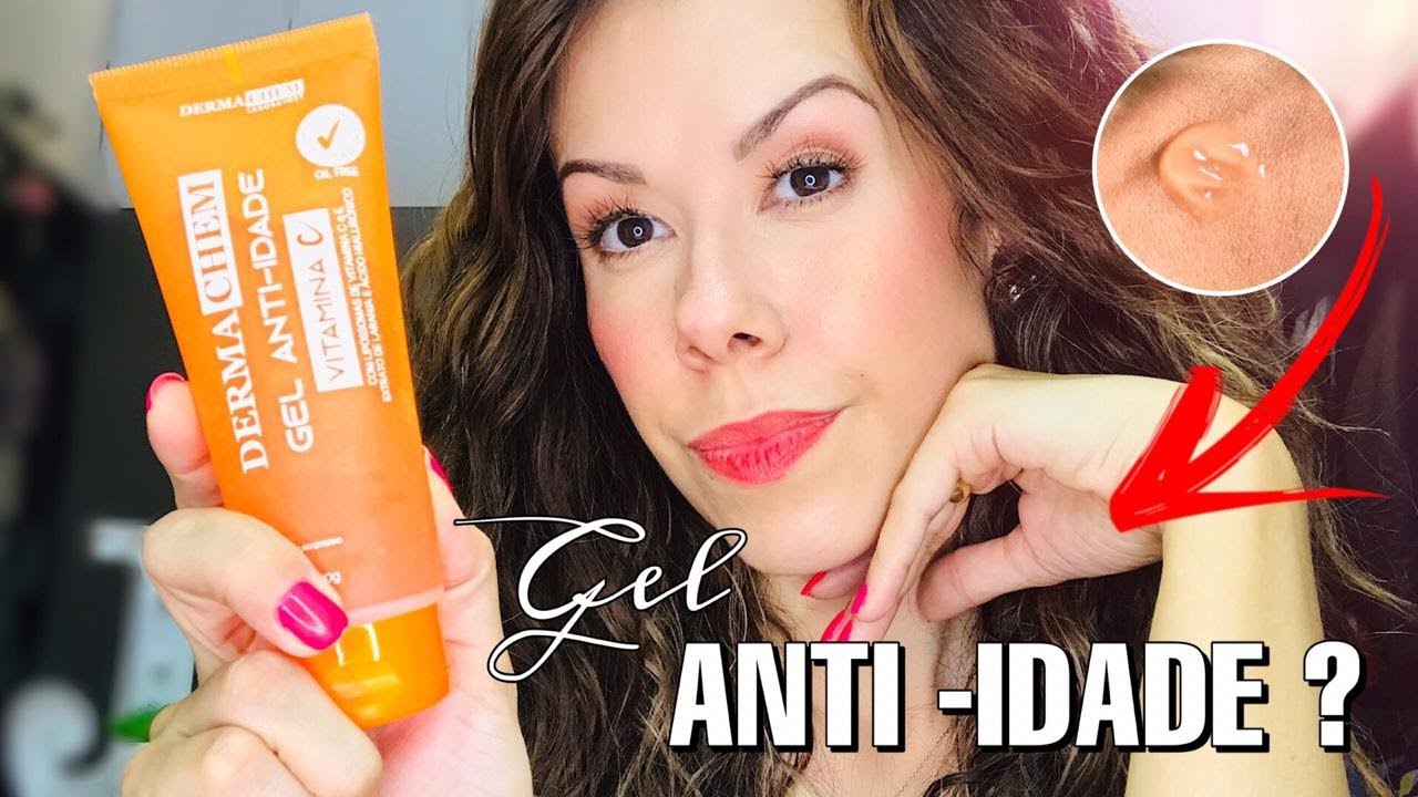 TESTEI O GEL ANTI-IDADE VITAMINA C ! DermaChem