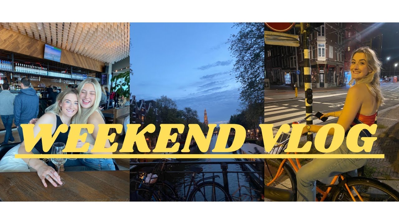 AMSTERDAM VLOG | ADE, A'dam lookout, Awakenings, Heineken experience & missed flight