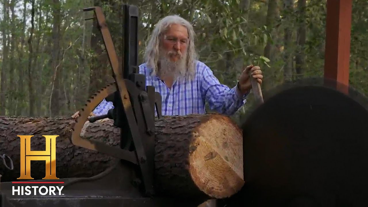 Mountains are MOVING for Two-Ton Saw Mill | Mountain Men (Season 12) | History