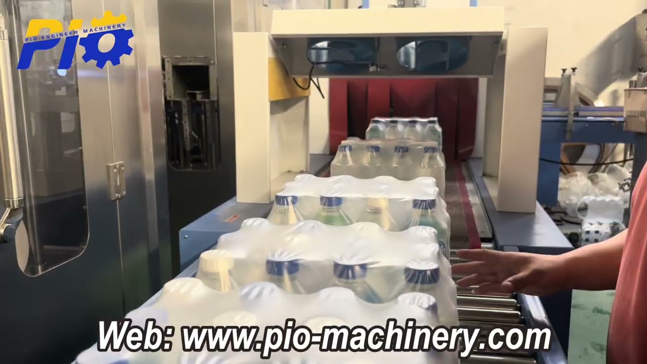 China Plastic Bottle Package Machine for Economical Model 8-12 packs/min 2*3 3*4 4*6 per pack