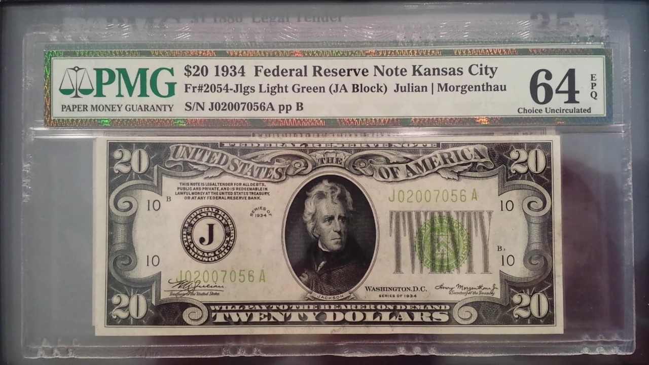PMG Graded Currency Collection