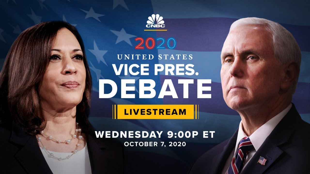 Mike Pence and Kamala Harris face off in the only vice presidential debate &mdash; 10/7/2020
