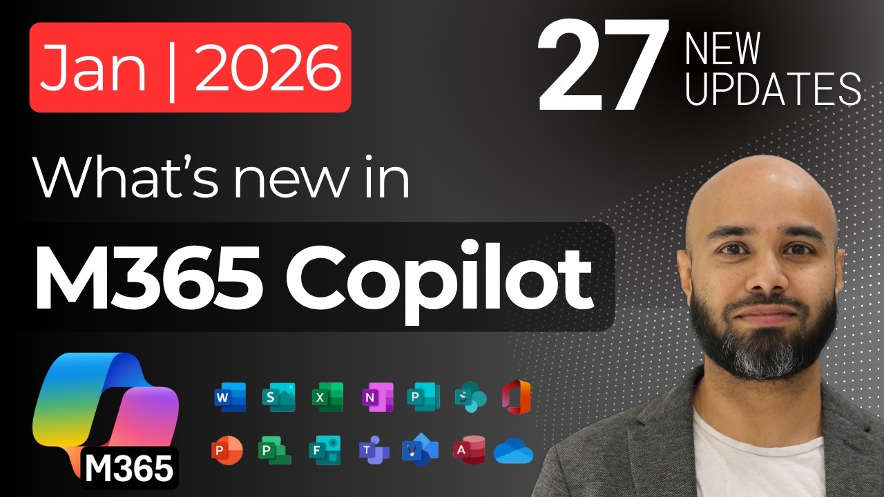 Обновления Microsoft 365 Copilot в январе 2026 года | 27 новых функций, о которых вы должны знать