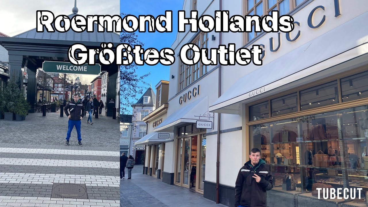Wir waren in Roermond Holland - ( Hollands Größtes Outlet Dorf ) 