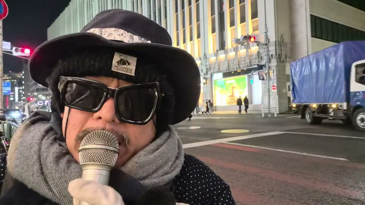 春日部ちゃん新宿で日本テレビ取材ゆ。