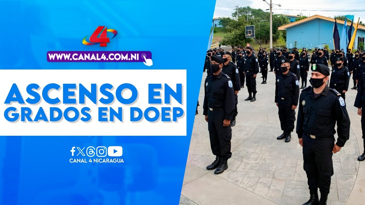 Ascenso en Grados Policiales a oficiales de la Dirección Operaciones Especiales