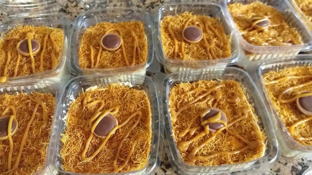 حلى خشخش / حلى المشاهير كريمي لذيذ جدا للطلبيات مع الكمية والثمن