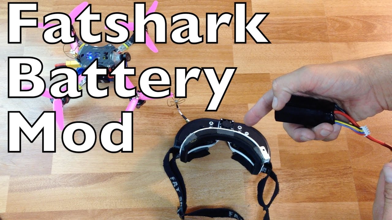 Fatshark 3s Battery Mod