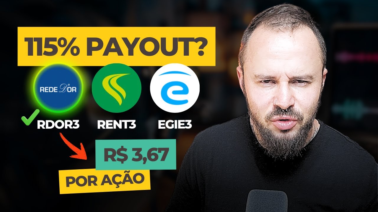 RDOR3 vai pagar R$3,67 - 115% de payout &eacute; sustent&aacute;vel? Mais dividendos em dezembro 