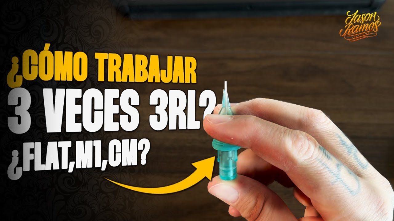 Agujas para tatuar 3X-3RL / TIPOS Medidas y usos / TATTOO needles explained - relleno, sombras etc