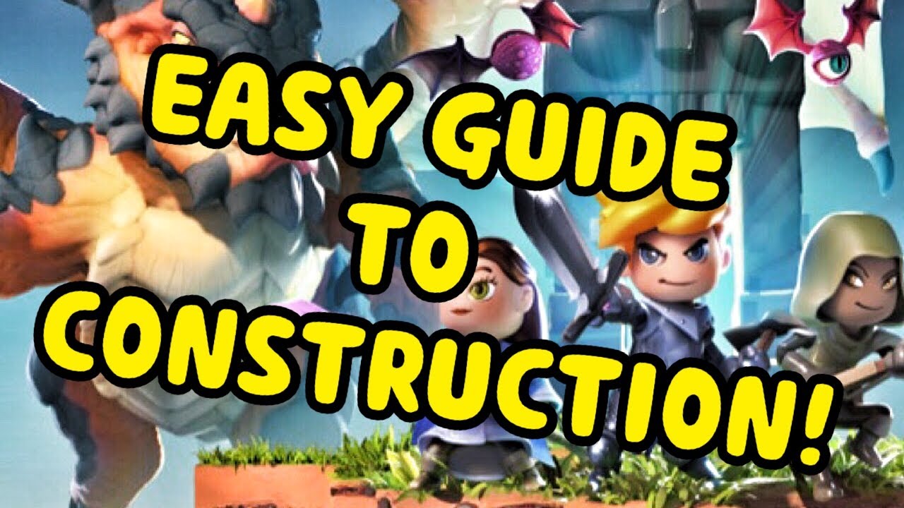 Portal Knights! Beginners GUIDE to CONSTRUCTION!