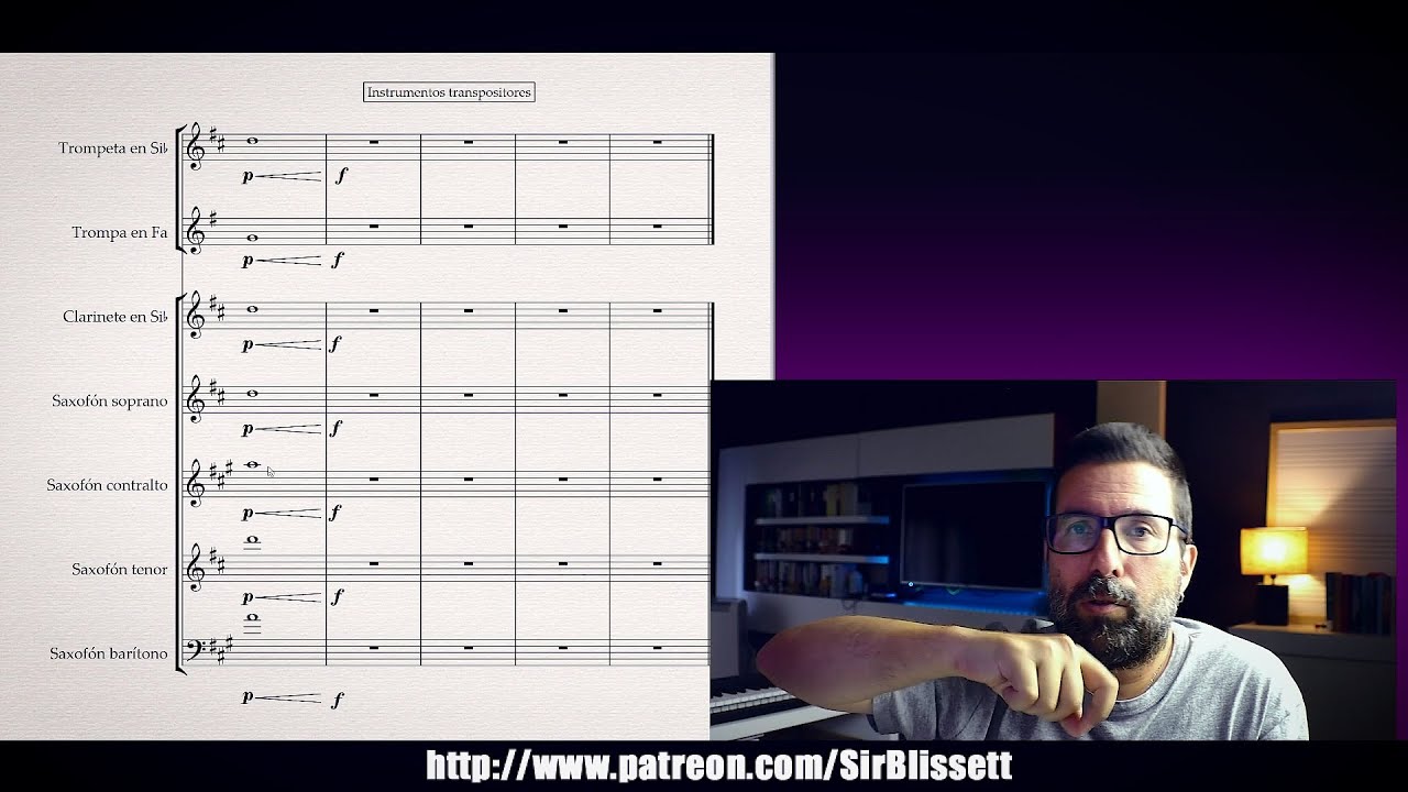 Los Instrumentos Transpositores - C&oacute;mo Escribir para Ellos