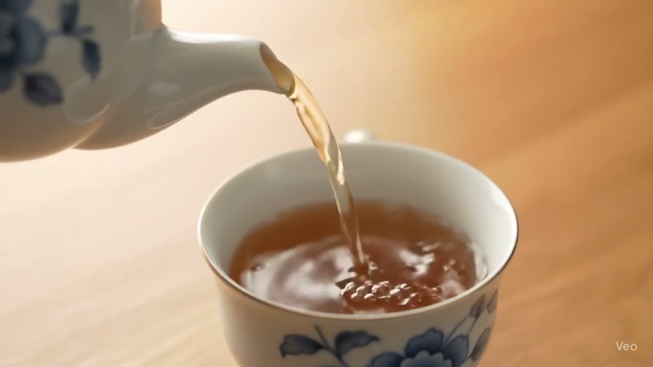 ASMR Pouring Tea
