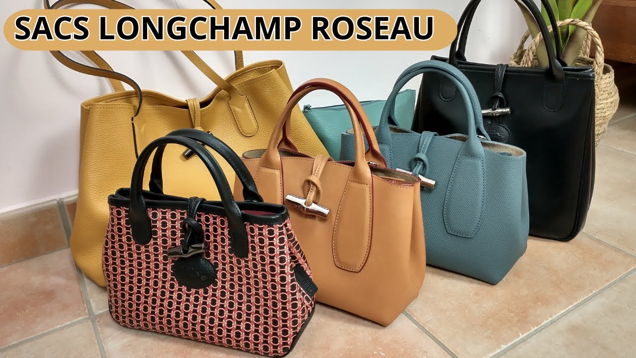 LONGCHAMP: MA COLLECTION ACTUELLE DE SACS ROSEAU/ UNE DES MEILLEURES LIGNES CHEZ LONGCHAMP 🚨😍❤️
