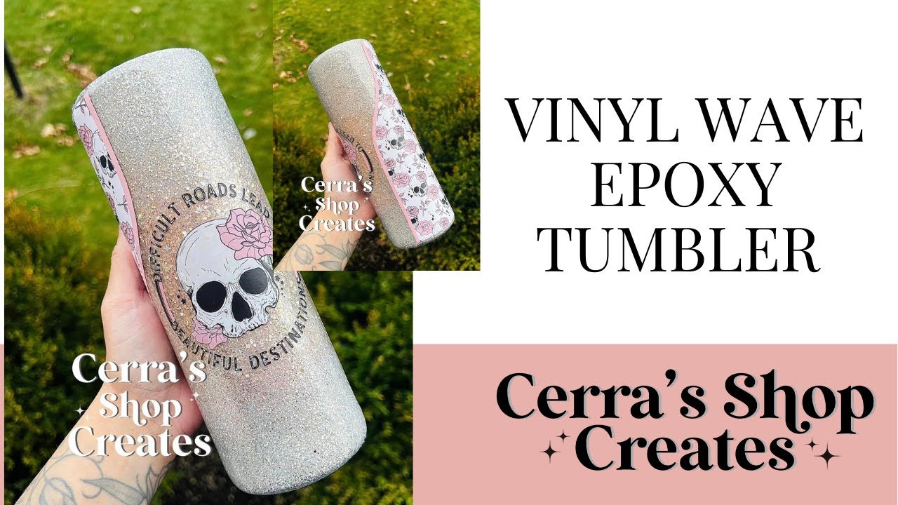 Vinyl Wave Tumbler | PDB Creative Studio