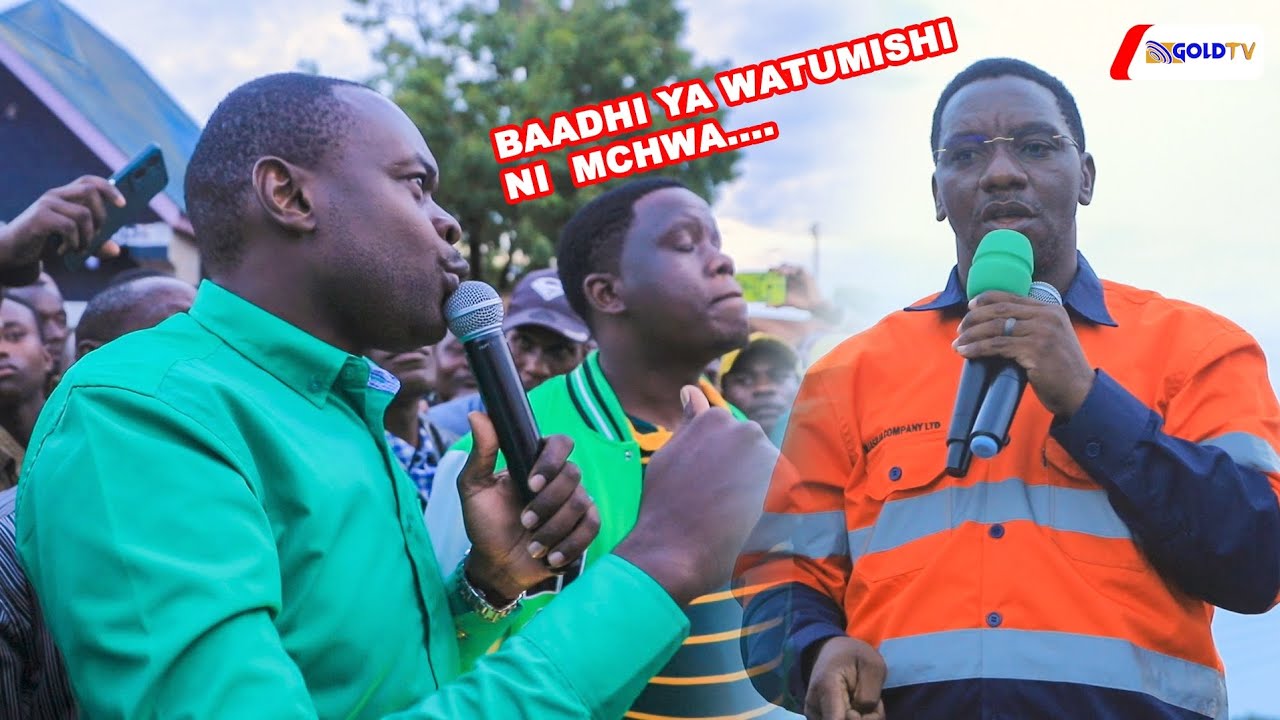 MBUNGE WA MSALALA AWAKAANGA WATUMISHI WA HALMASHAURI MBELE YA MAKONDA, 