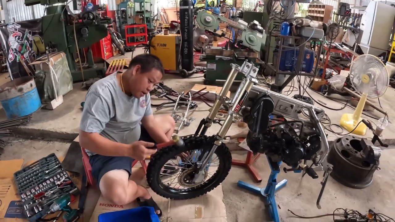 แปลงโฉม KSR ให้เป็น KLX110