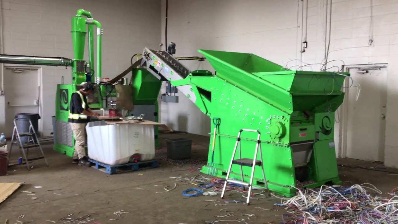 Scrap Copper Aluminium Cable Granulating Machine - Guidetti Recycling