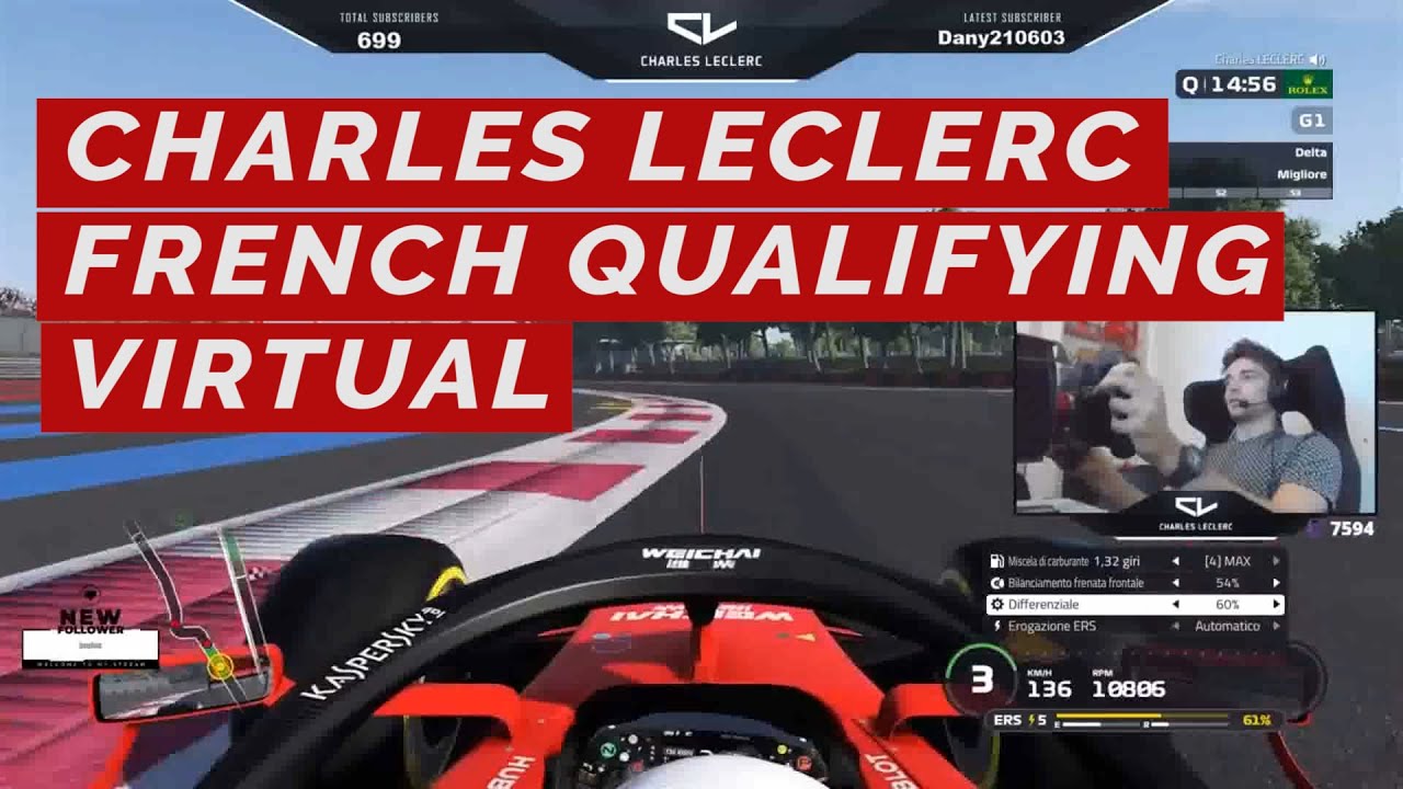 AMAZING Charles LECLERC Paul Ricard QUALYFING| Simulation Racing F1 2019